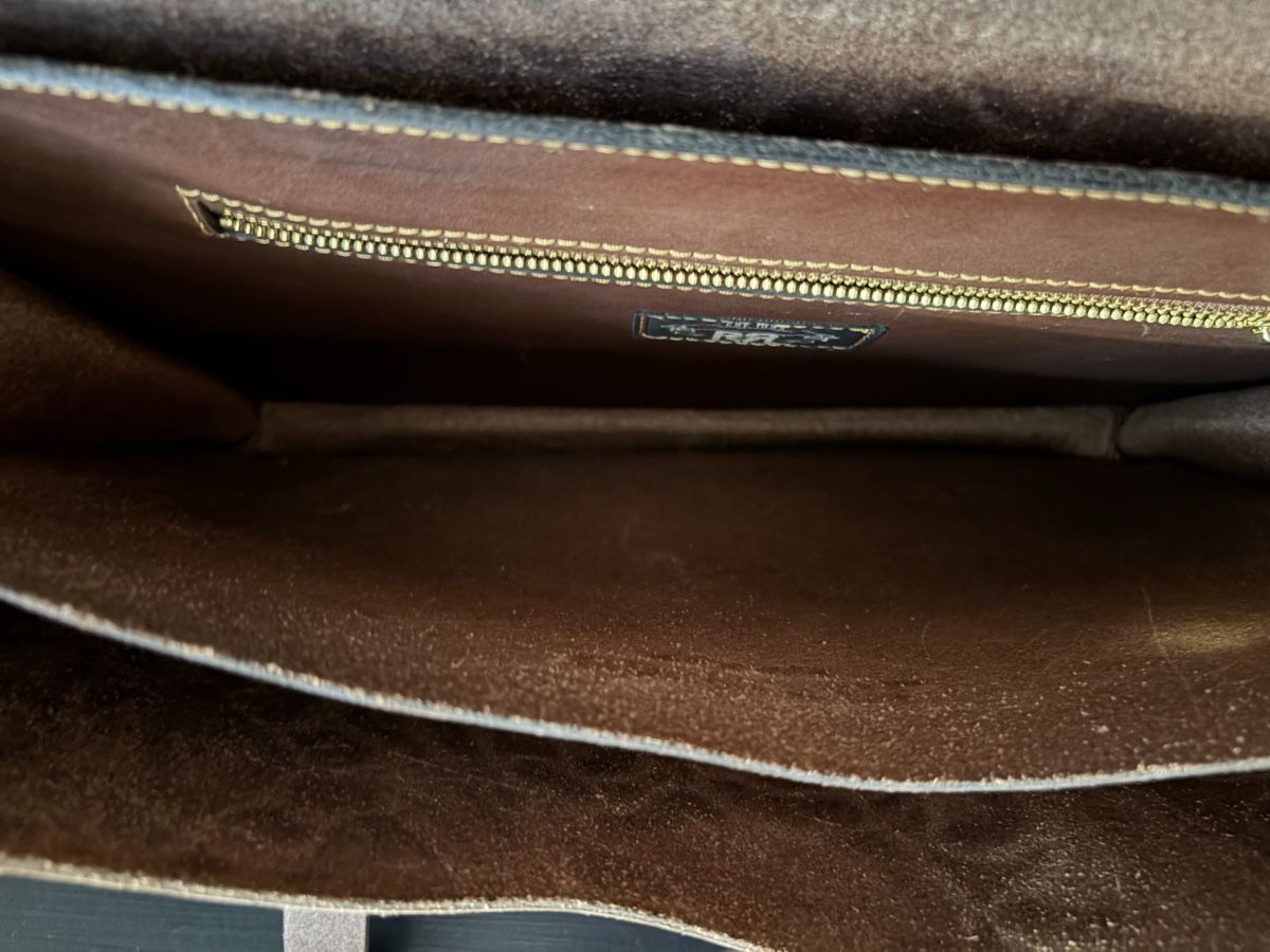 Ralph Lauren Koffer & Taschen: RRL Double Ralph Lauren Hand Tooled Leather Briefcase – Neu (gemäss Beschreibung) aus zug von alw_5lk9 7