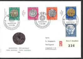 R-FDC Pro Patria Serie 1964 mit Tabs ET 1.6.1964