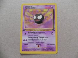 Pokémon Sammelkarte Fantominu 1999-2000 VP Franz. 1. Edition
