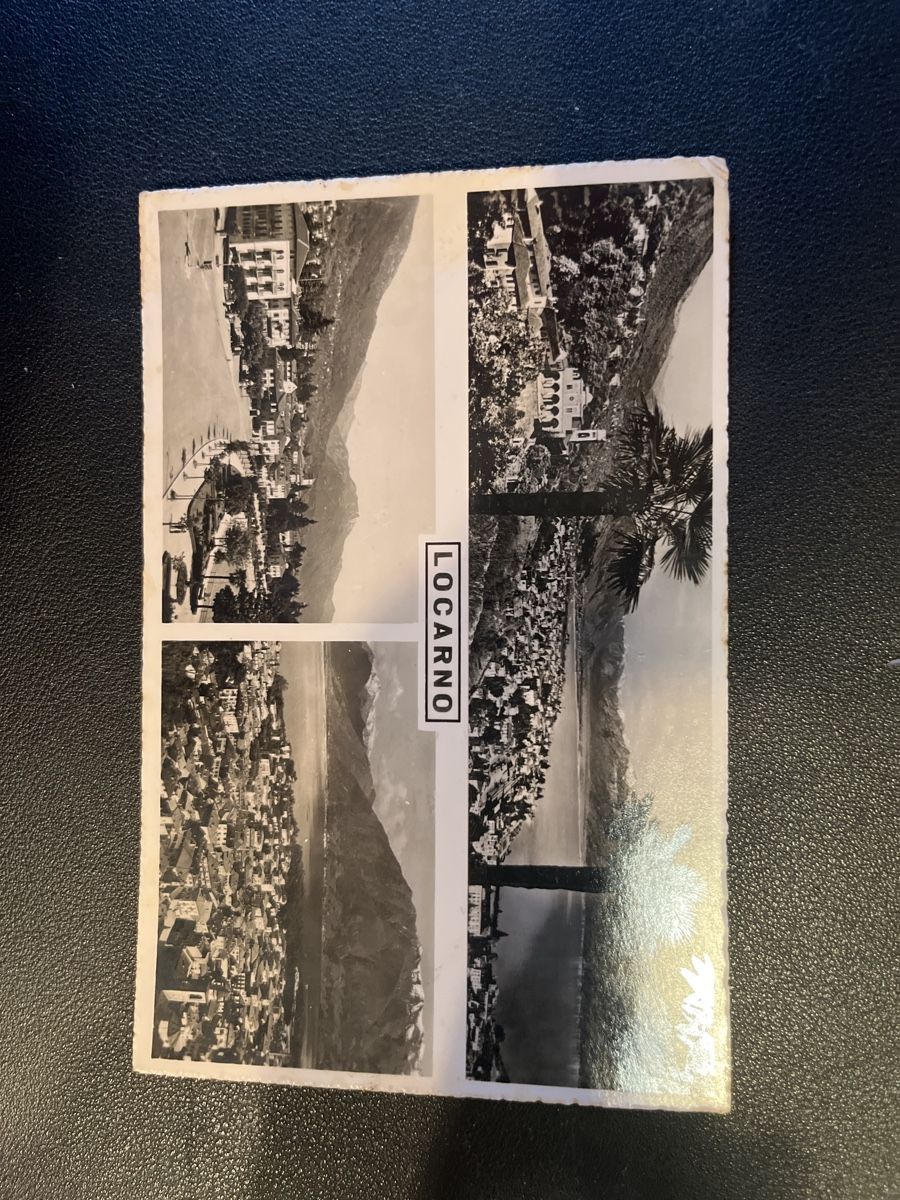 Cartoline postali: Locarno – Usato da Sarnen venduto da Muenzen.-M