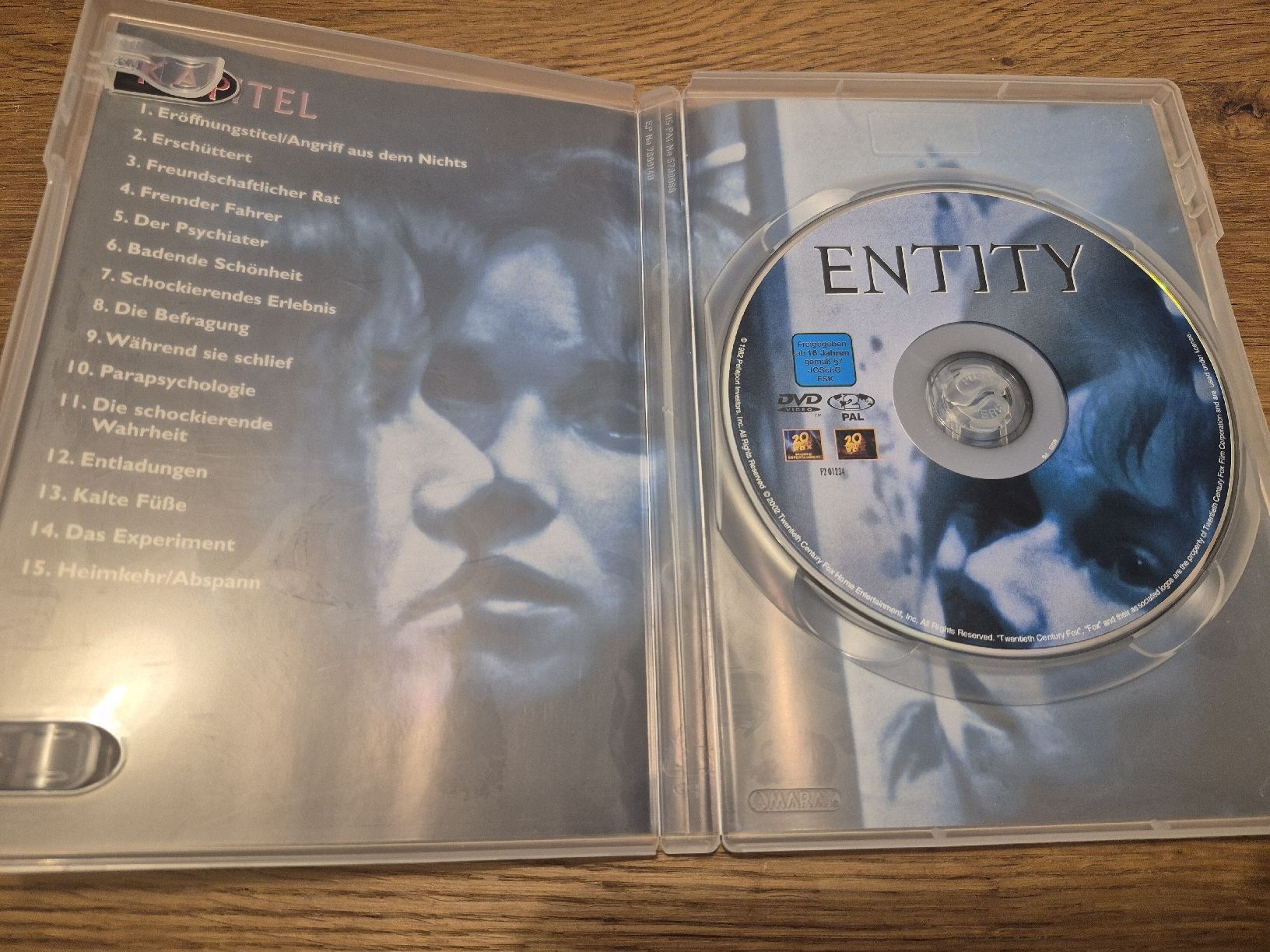 Tutti i DVDs: Entity - DVD - Horrorklassiker  – Usato da Oberembrach venduto da giu_7ksd 2