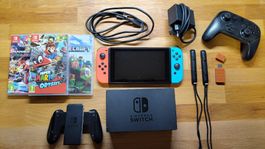 Nintendo Switch inkl. Zubehör