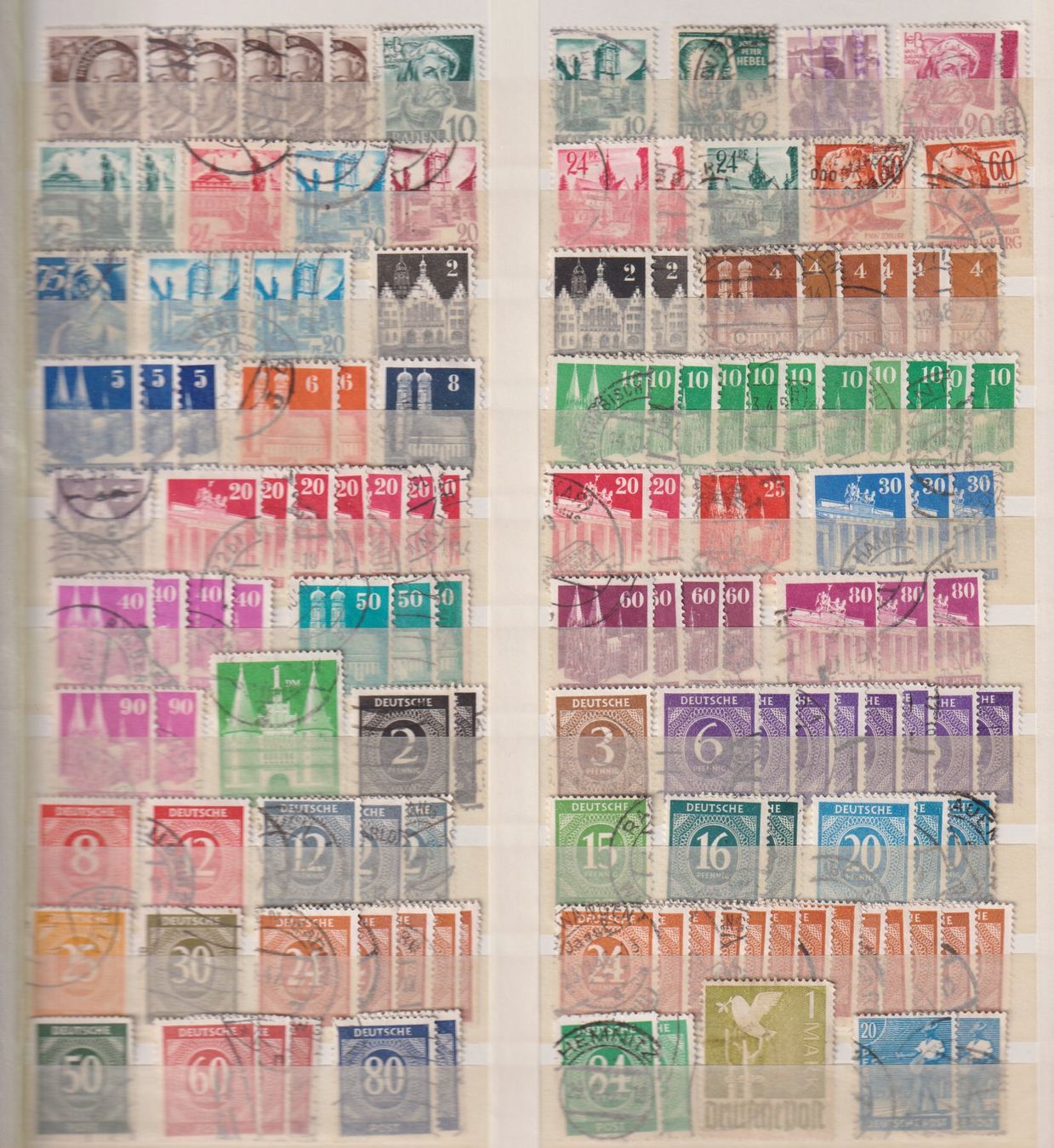 Tutti i francobolli: Doubletten-Lot deutsches Reich usw. 21/3 – Usato da Koblenz venduto da Boerse6