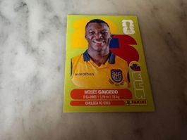 Panini FIFA Fussball WM 2026 Sticker Moises Caicedo ECU 9