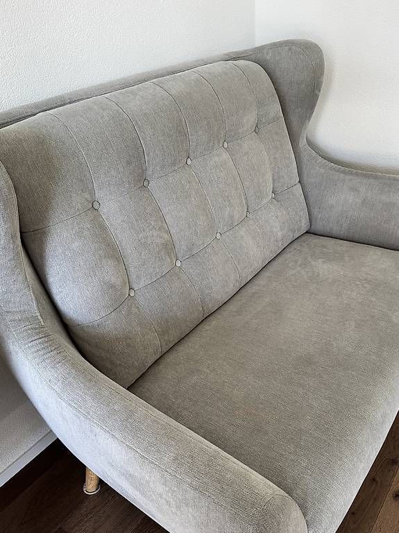 Divani: 2er Sofa grau - Optimal für Büro oder Schlafzimmer – Usato da Maienfeld venduto da wellwicked 1