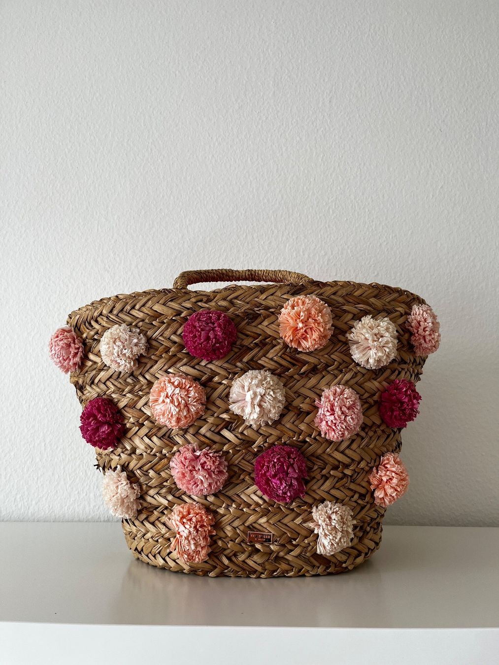 Ted Baker Borse da donna: Ted Baker Strandtasche mit Pom Poms – Usato da Olten venduto da hahnice99 1