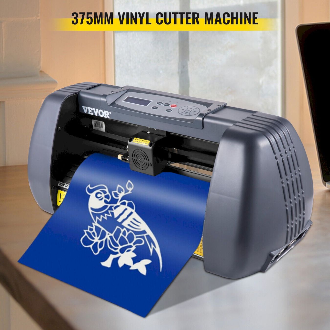 Tutte le macchine: VEVOR Vinyl Schneideplotter 375 mm – Nuovo e nell'imballaggio originale da Bottighofen venduto da zaap 3