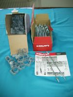Konvolut Rohrhalter Plicafix und Schraubanker Hilti