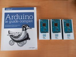 3x arduino DUE Neufs + Livre guide complet 628p