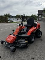 Rasentraktor Husqvarna R214T 4x4 (Schneepflug)