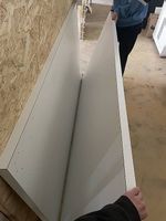 2x Tischplatte 200x100cm Massiv