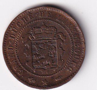 Tutti le monete: Luxembourg 5 centimes 1855 – Usato da Neuchâtel venduto da karlpierrino 1
