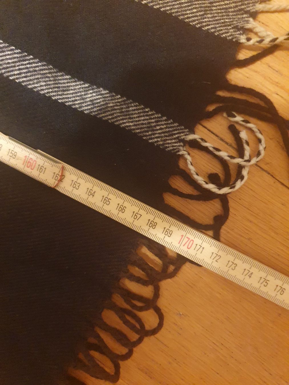 Foulard & Sciarpe: Wollschaal Schottenmuster 170 x 30 cm – Usato da Zürich venduto da loosebone 1