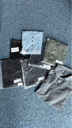 6 Poloshirts Herren XL neu, Marke Breeze