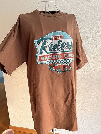 🤎 Oversized Racing Graphic T-Shirt 🏁