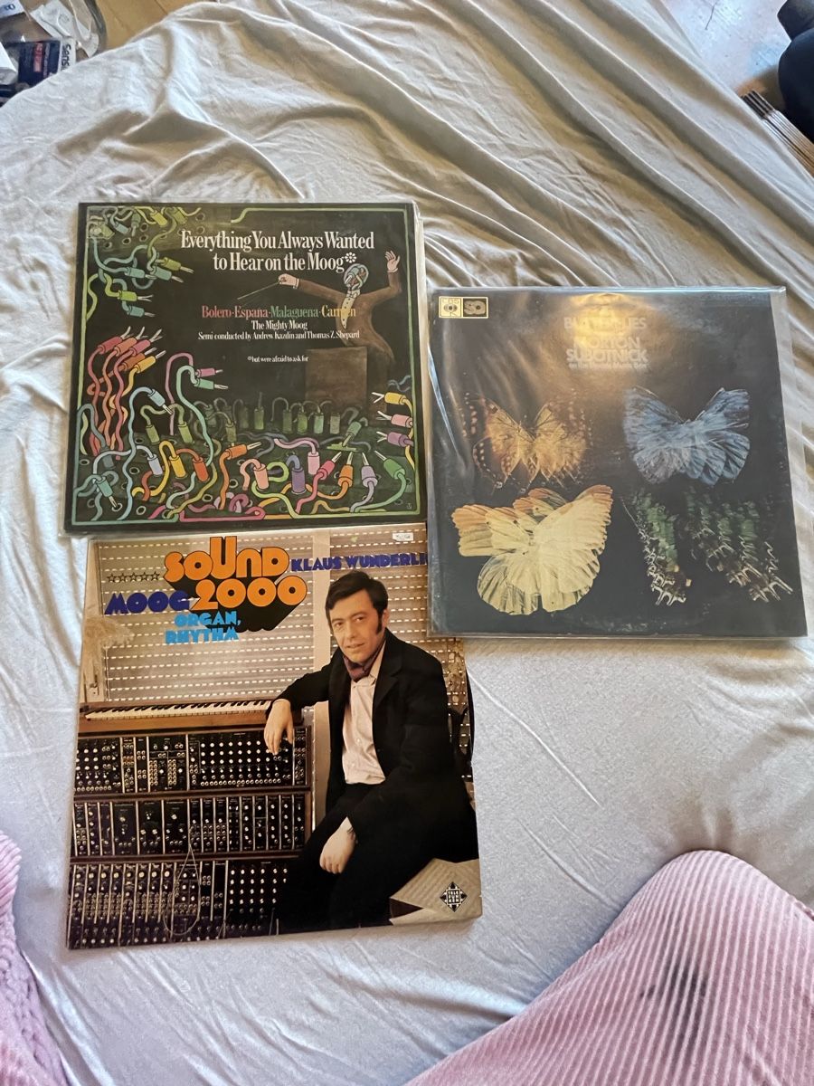 Dischi in vinile: 3 x Moog Musik Vinyl  – Usato da Bern venduto da var_kc7x
