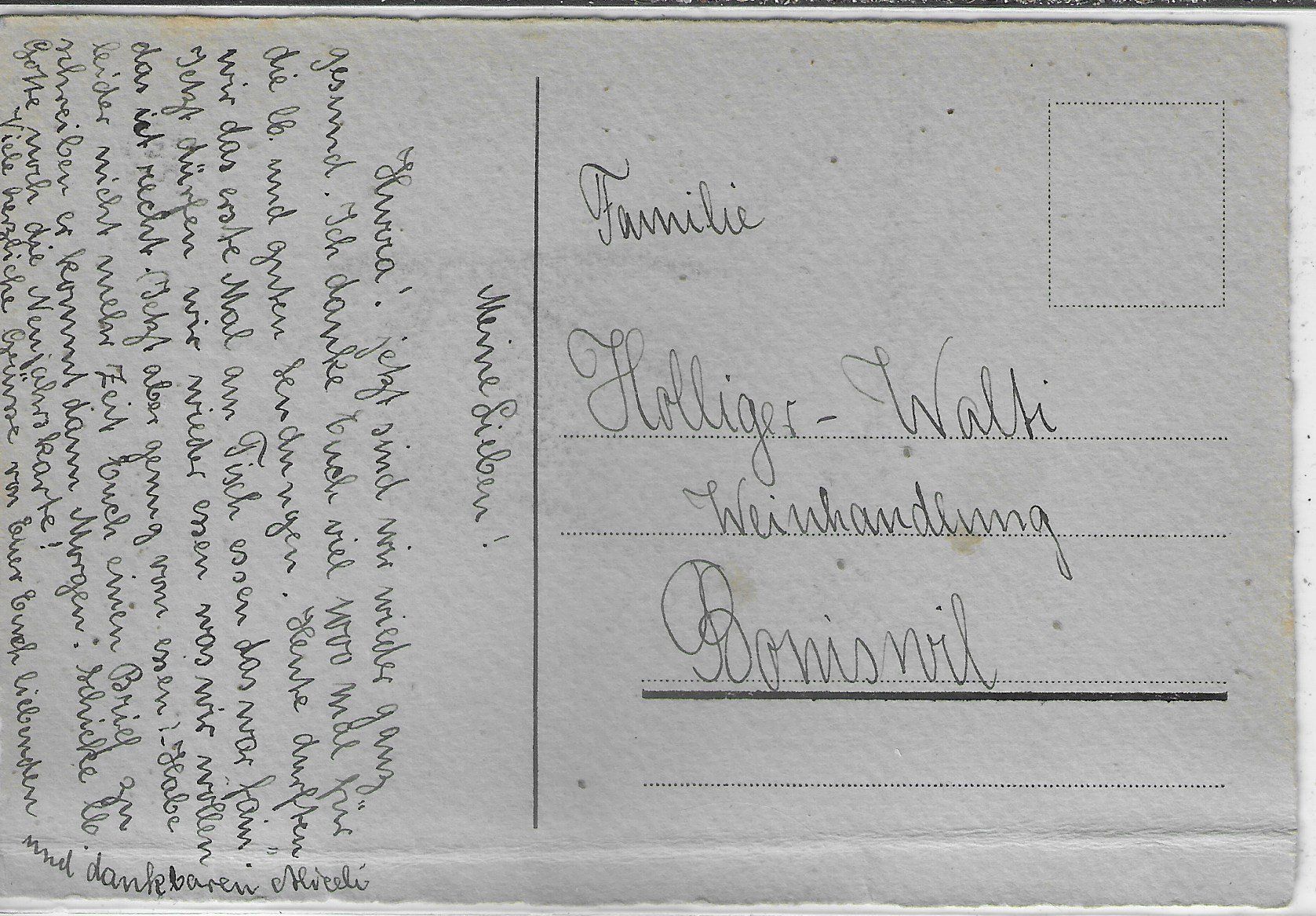Cartes postales: Pferdekopf - Handgemalt – D'occasion à Ettingen par Kartenplanet 1