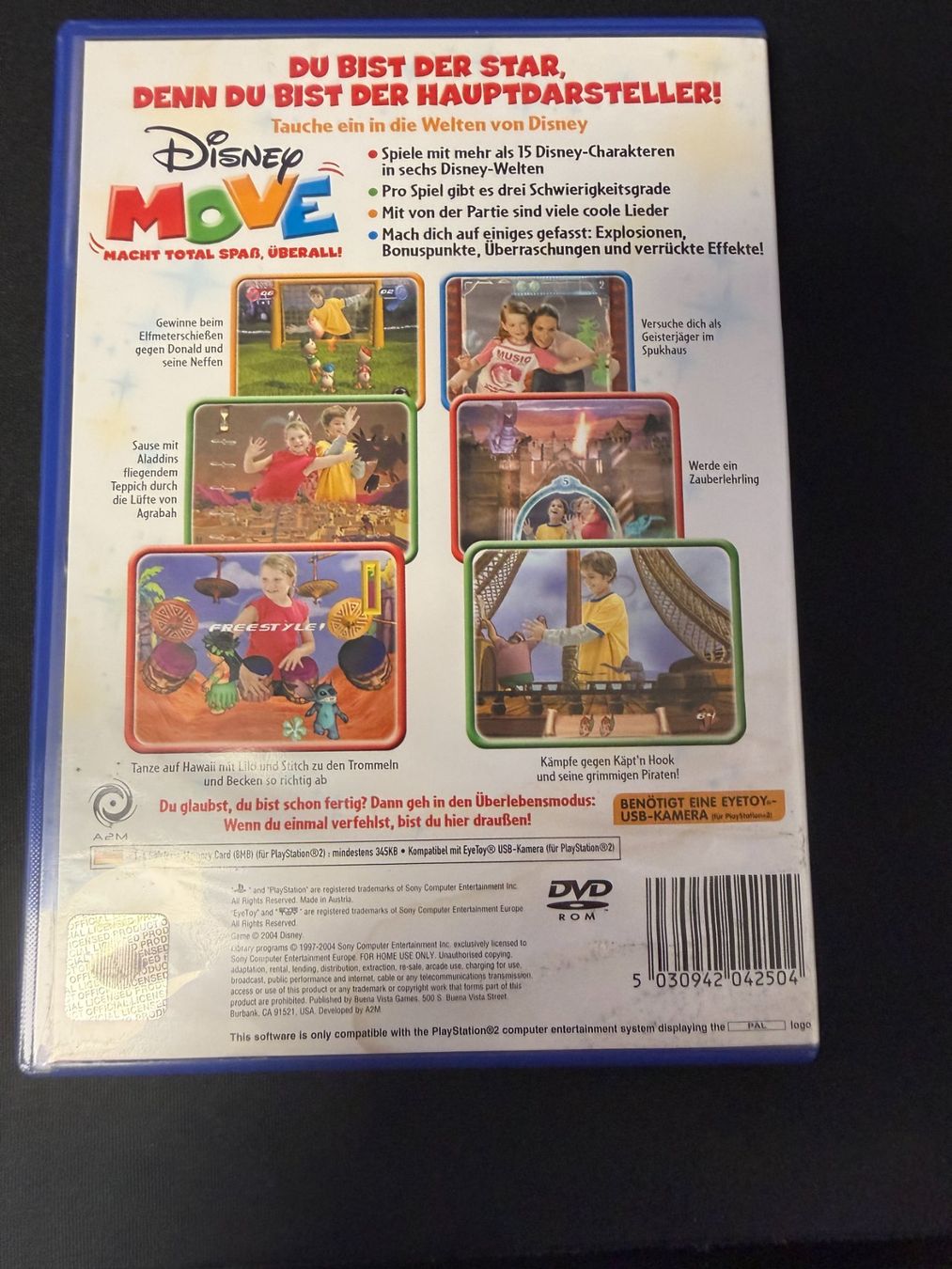 Sony Spiele: Disney Move - PS2 – Gebraucht aus Pont-de-la-Morge von Darfal 2