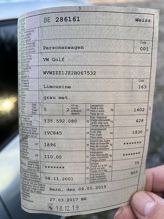 Automobili: Golf Diesel 150 PS – Usato da Wetzikon ZH venduto da swiss0030 3