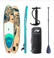 SUP Board Set FREAKWAVE inkl. Pumpe Paddel Tasche neu