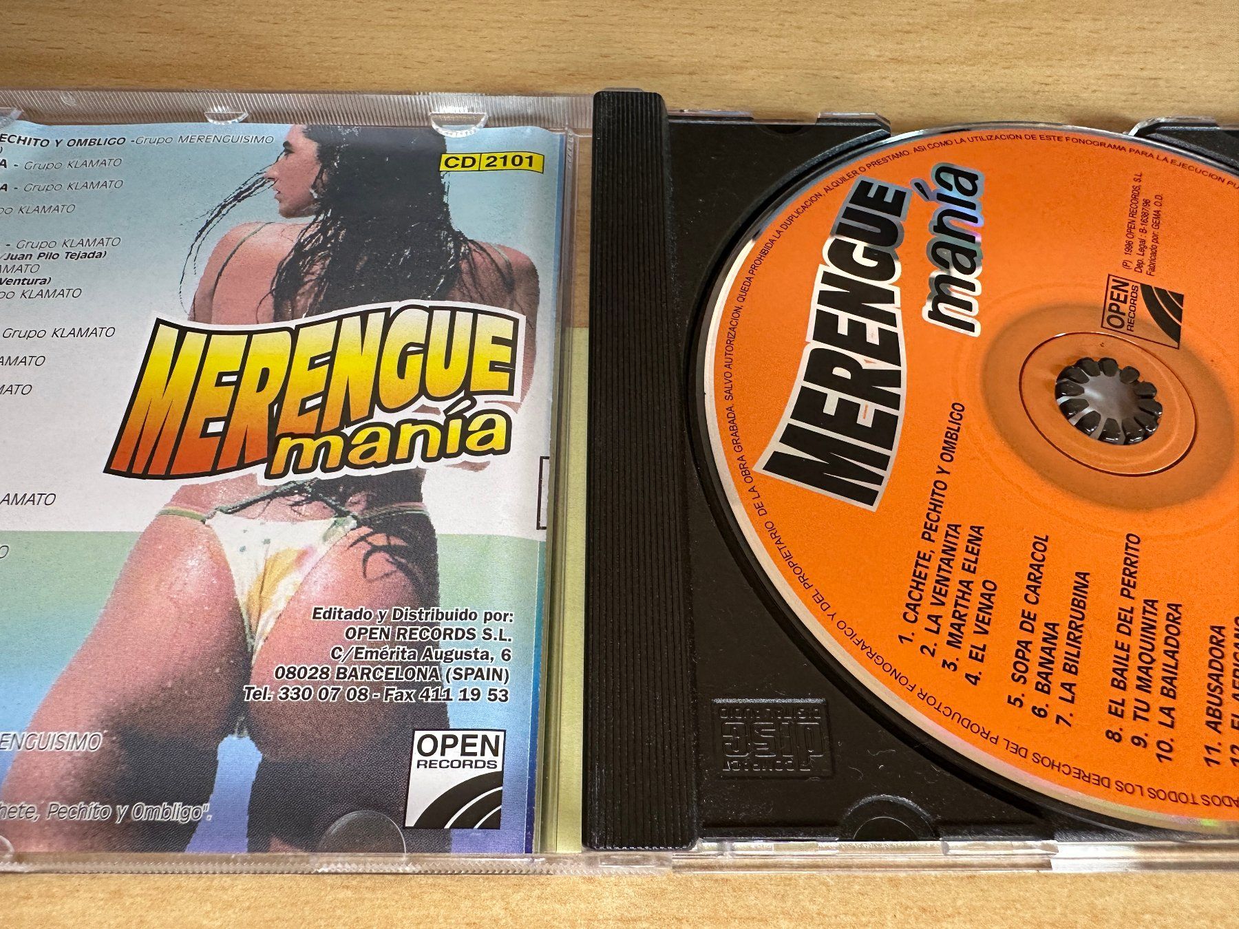 CD: Various - Merengue Mania – Usato da Rikon im Tösstal venduto da Alpenmutz 2