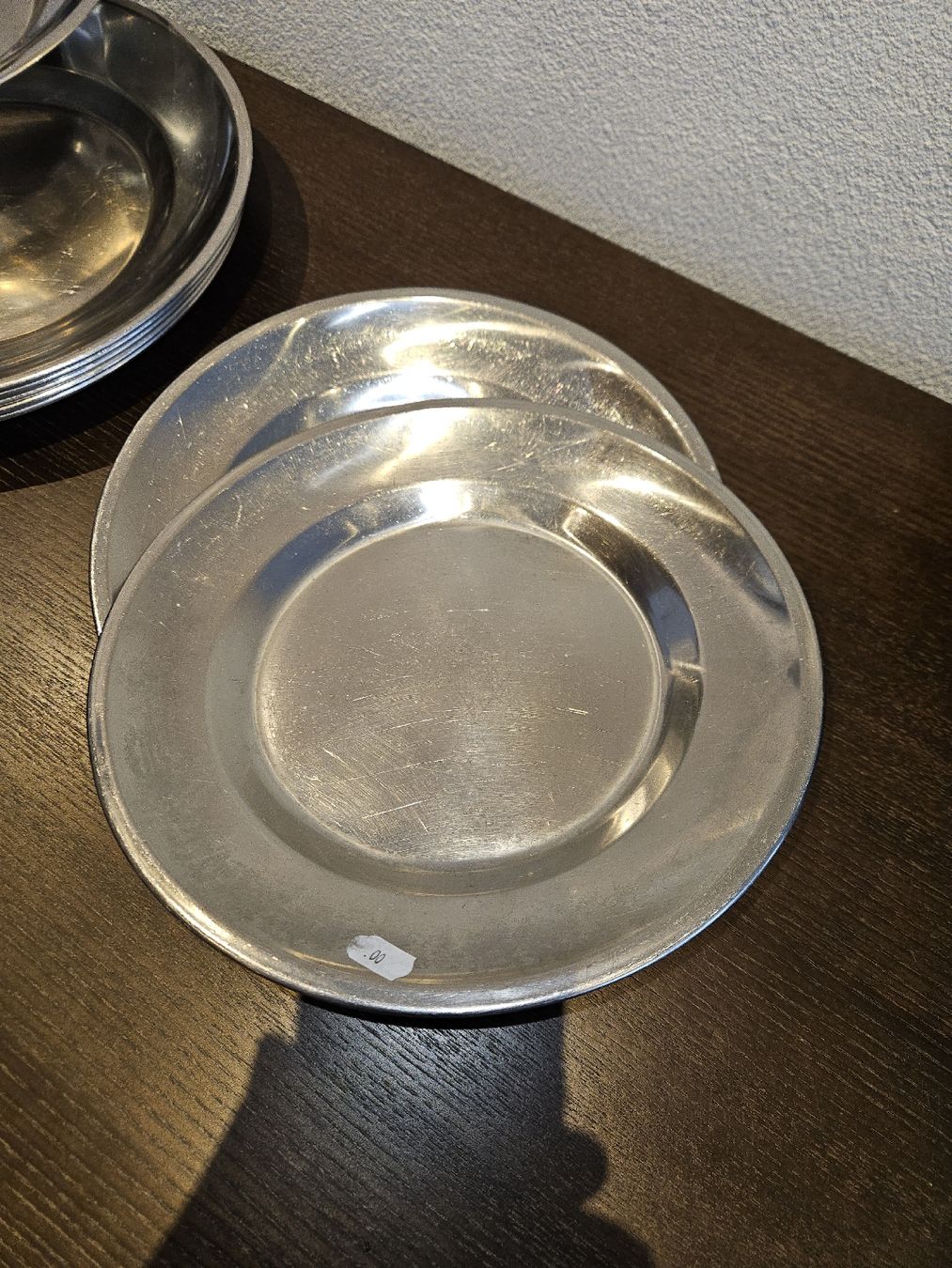 Piatti di portata: Chromstahl Platten Servierplatten – Usato da Morschach venduto da Hanswi 1