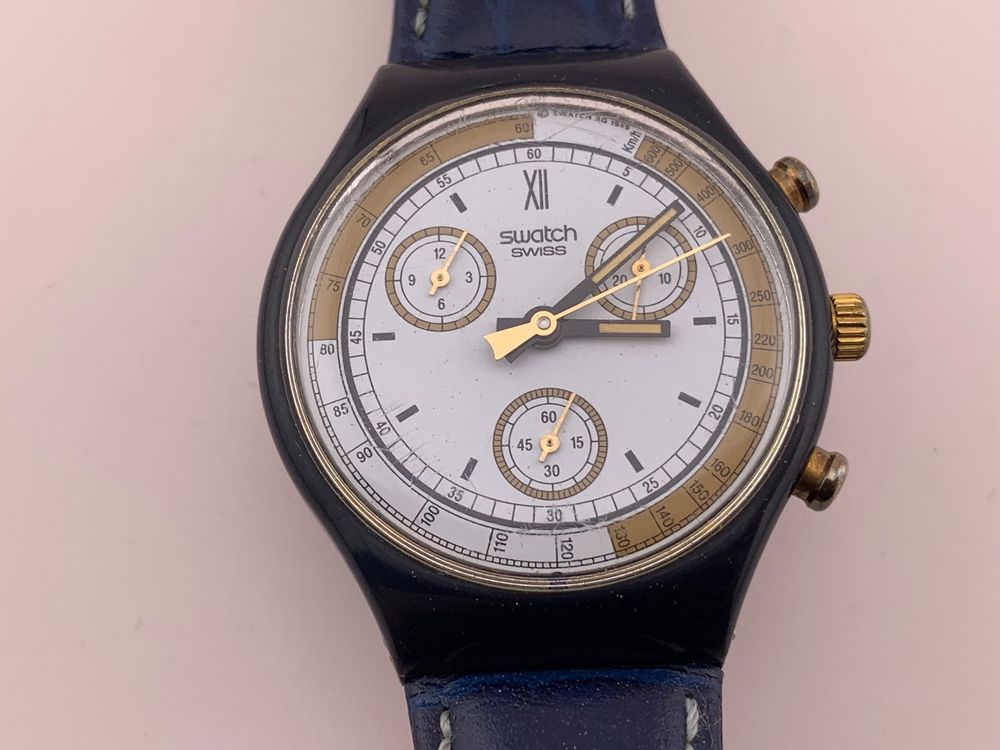 Vintage SWATCH chronograph (Gebraucht) in Biel/Bienne für CHF 11 – mit ...