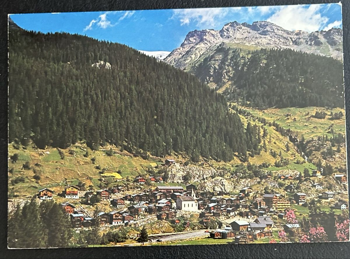 Ansichtskarten: Blatten im Lötschental  – Gebraucht aus Horw von Tellbub