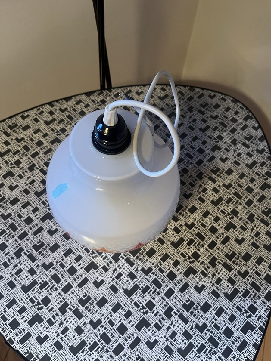 Lampadari & plafoniere: 70ies Deckenlampe Glas – Usato da Wabern venduto da Housi78 3