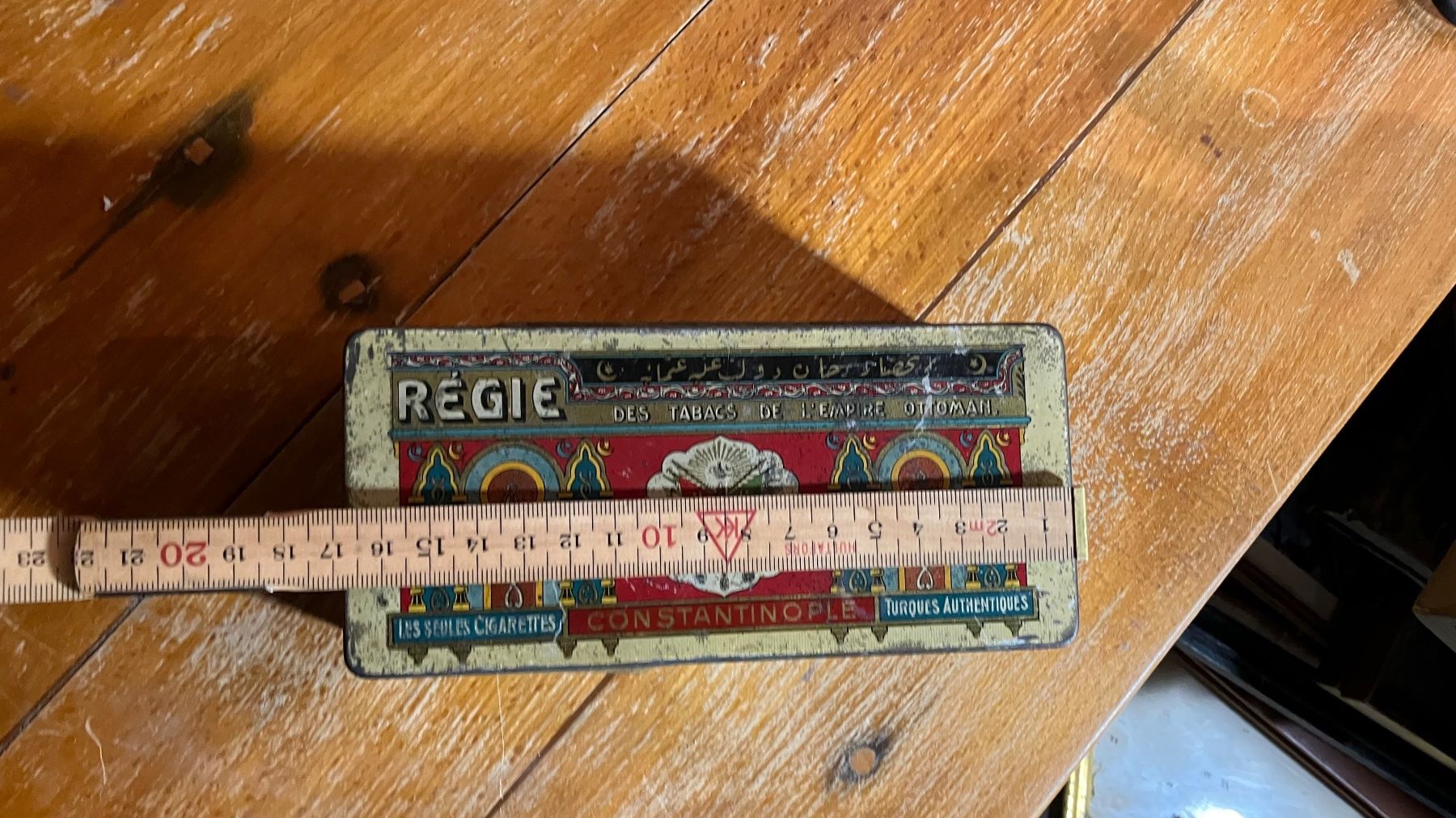 Barattoli: Boite ancienne Cigarette Tabac REGIE Blechdose Tabak – Usato da St-Cierges venduto da LeRegain 7