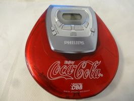 PHILLIPS COCA COLA NUR CD PLAYER-NICHT TESTED NICHT LÄÜFT.