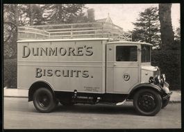 Fotografie Lastwagen Morris, LKW-Koffer 
