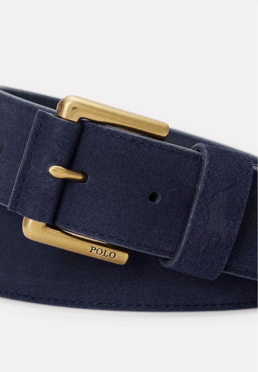 Ralph Lauren Gürtel: POLO RALPH LAUREN KEEP BELT MEDIUM - GÜRTEL - NAVY – Neu und originalverpackt aus Zürich von luxuryoutlet1 1