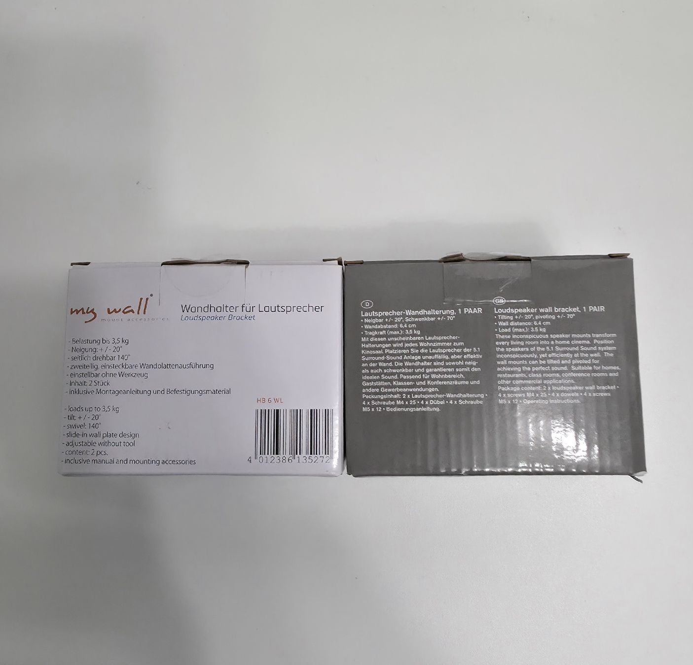 Supporti a parete: Lautsprecher-Wandhalterung x2 – Nuovo e nell'imballaggio originale da Embrach venduto da niz_8sff 8