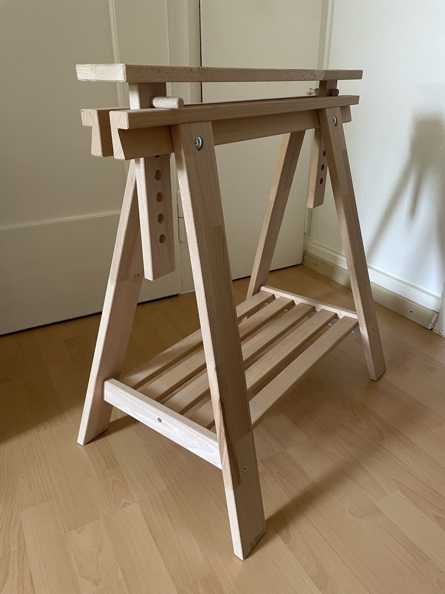 Ikea Altri mobili per ufficio: Tischbein/ -bock (Ikea: Mittback) – Nuovo (secondo la descrizione) da Trimbach venduto da pin_dsm9 1