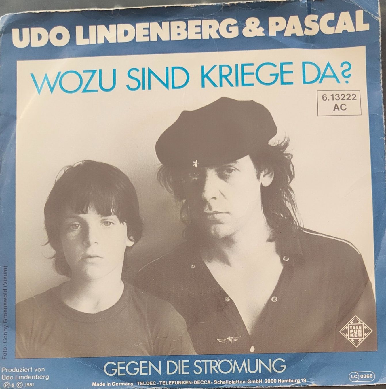 Vinyles: Vinyl-Single Udo Lindenberg & Pascal - Wozu sind Kriege da? – D'occasion à Langenthal par Modo39
