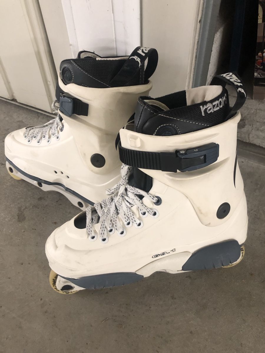 Pattini in linea & Pattini a rotelle: Inline Skates Razors – Usato da Winterthur venduto da goofelsmann 1