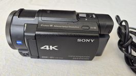 Sony Handycam 4K HDR-AX33 Digital Video Camcorder guter Z...