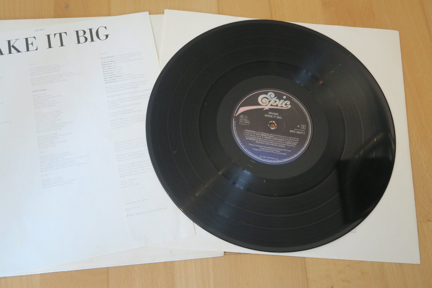 Dischi in vinile: Wham! – Make It Big – Usato da Thun venduto da Karibu70 3