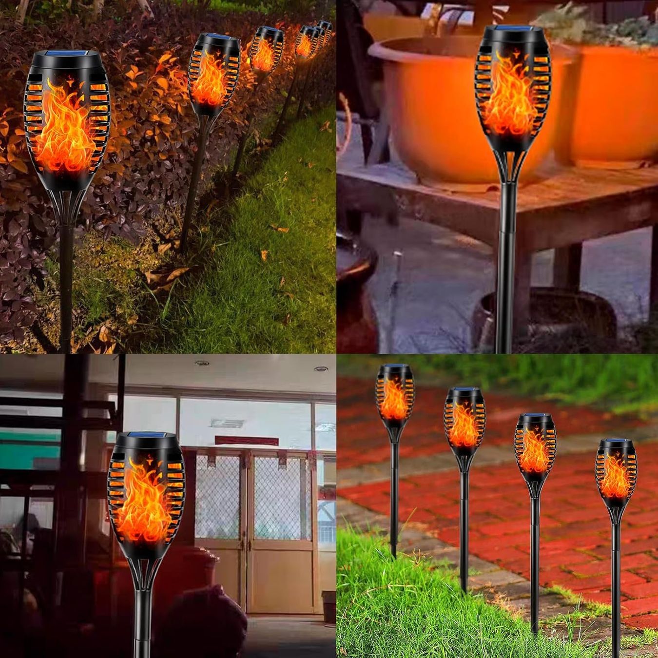 Lampade: Solarleuchten für Außen Garten 4 – Nuovo e nell'imballaggio originale da Nuglar venduto da SaleRitter 7