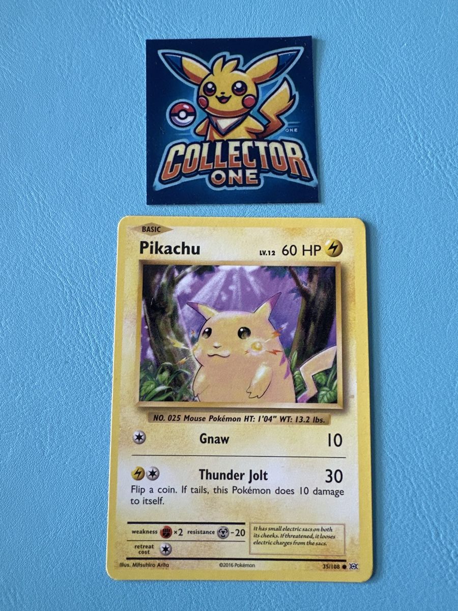 Pokémon Carte collezionabili: Pokemon Pikachu 2016 Evolutions Rare Top – Nuovo (secondo la descrizione) da Lommiswil venduto da CollectorOne