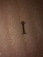 lippen piercing,,,edelstahl,,,silber farbe