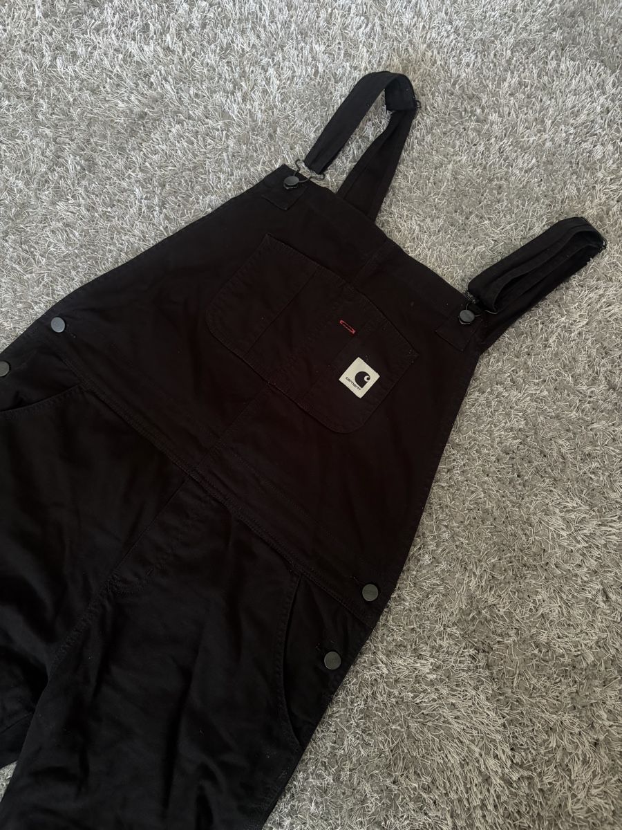 Carhartt Tute: Carhartt WIP Bib Overall, Black – Usato da Brislach venduto da edu_t6pq 1