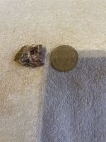 Roter Glimmer Rohstein Mineraliensammlung Top Zustand