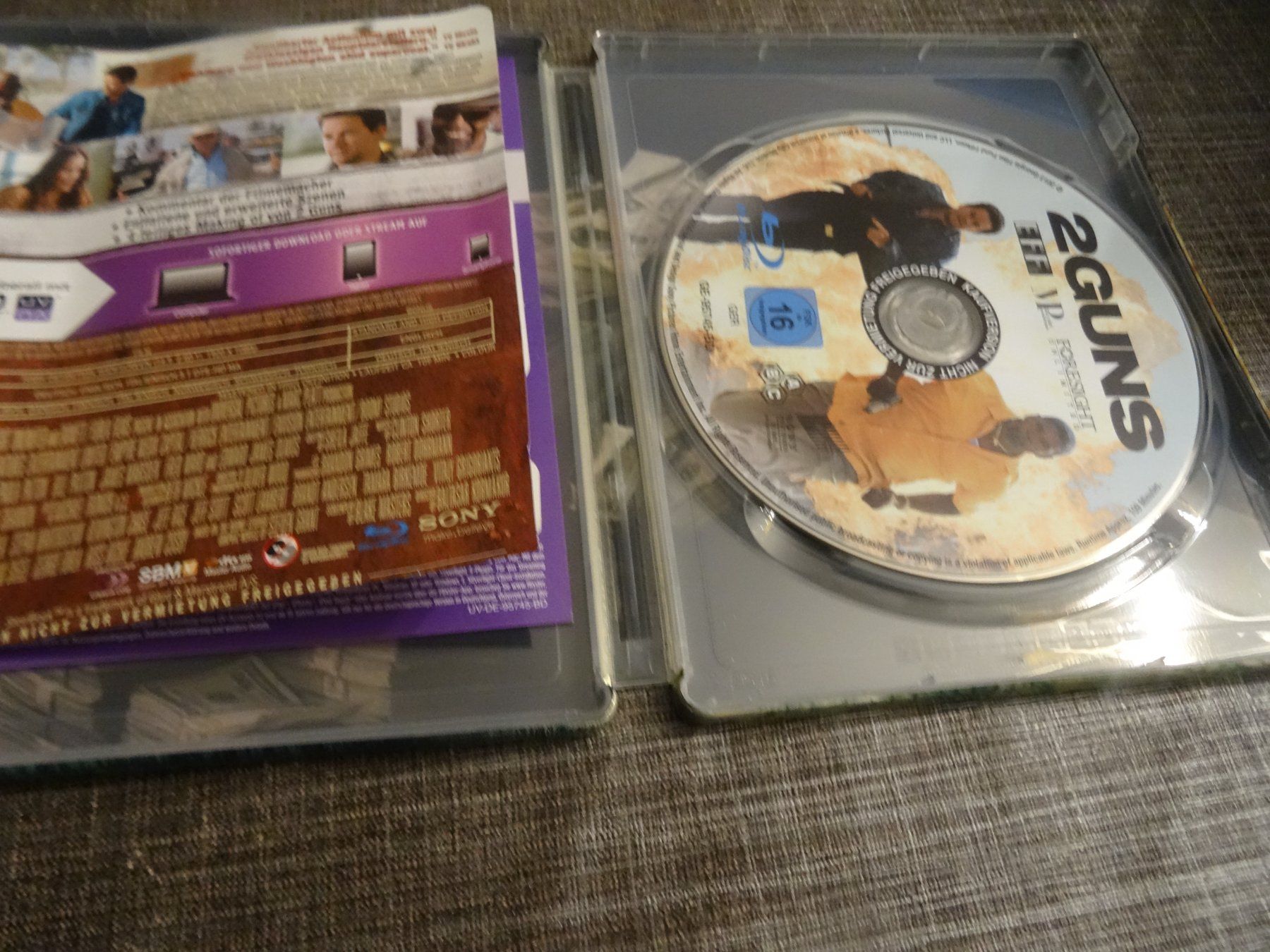 Alle DVDs: 2 Guns Steelbook BLU-RAY – Gebraucht aus Olten von Disc-Verkauf 1