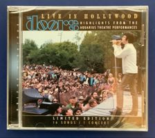 THE DOORS CD LIVE IN HOLLYWOOD LIMITED EDITION NEU