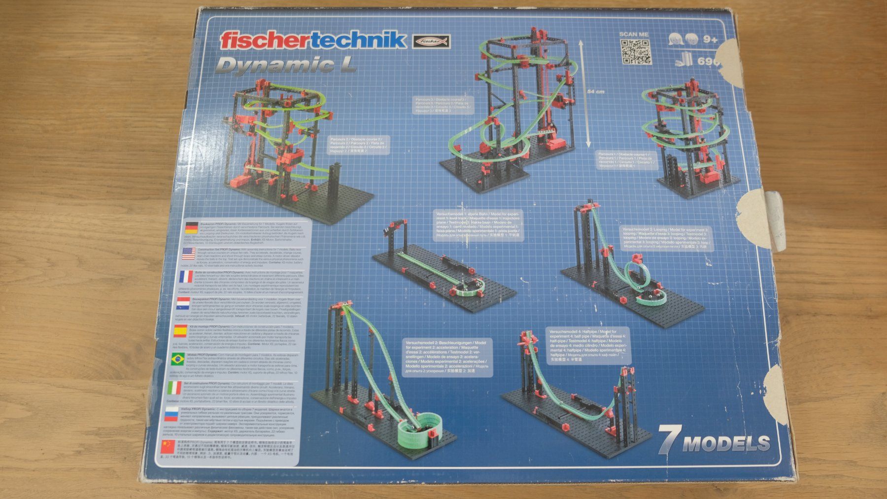 Fischer Jeux de construction: fischertechnik Dynamic L 7 Modelle Bauks Kugelbahn – D'occasion à Volketswil par brockipfannenstil 1