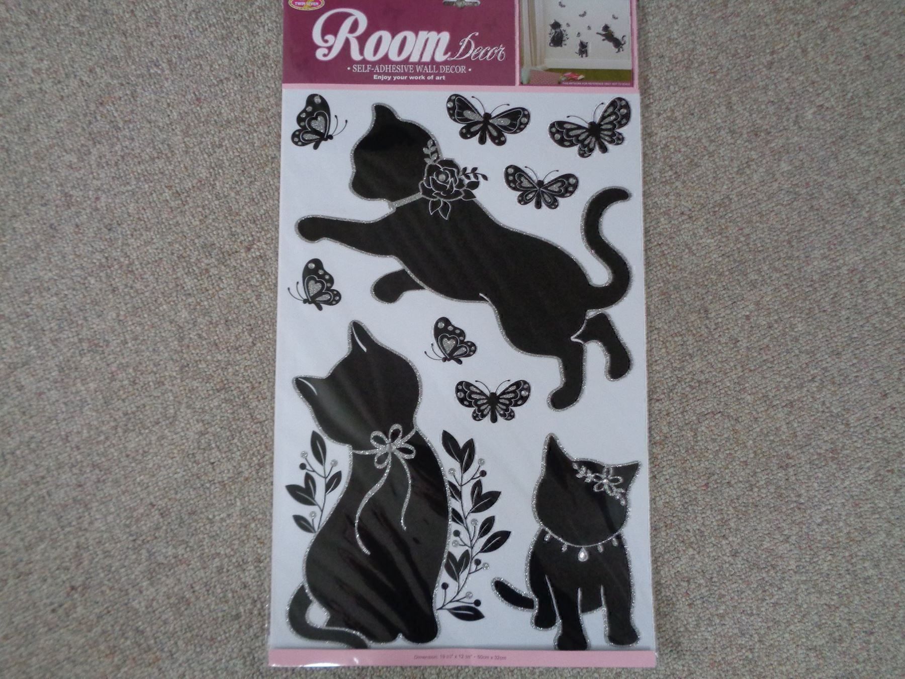 Sticker: Katzen Sticker mit Glitzer (10-teilig) – Nuovo e nell'imballaggio originale da Langenbruck venduto da Gumsi