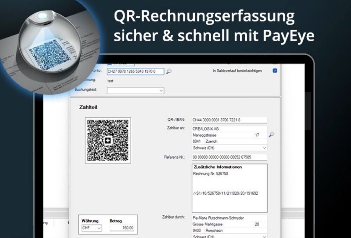 Scanner: Belegleser QR Code PayEye – Gebraucht aus Dietlikon von nelden 3