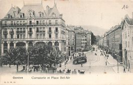 Genf – Corraterie und Bel-Air-Platz Tram